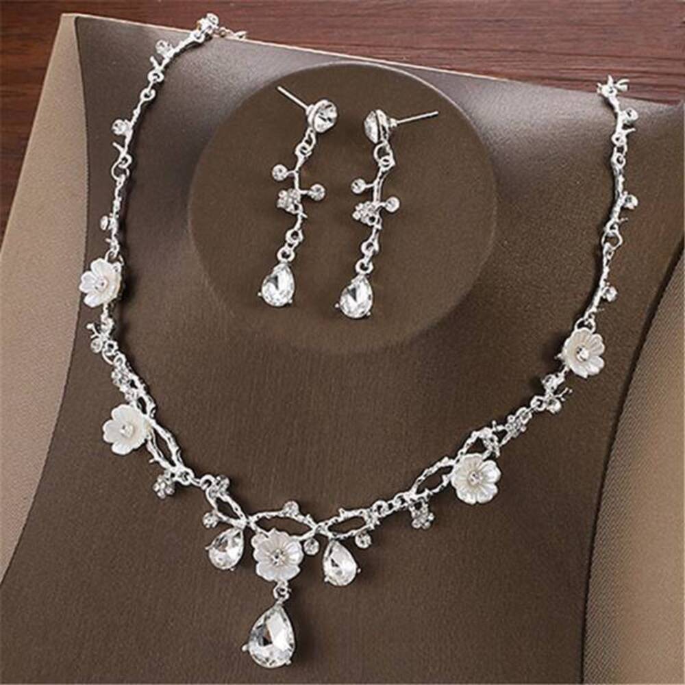 3pc Fashion Necklace Set For Brides, Fashion Jewelry, Necklace A Minimalist